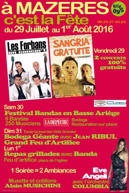 Affiche 2016 40x60
